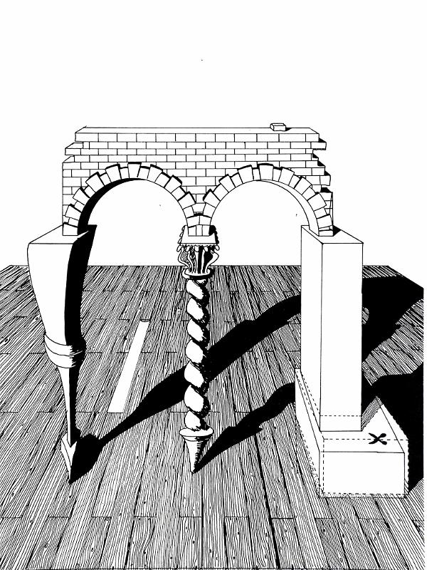 Geschichte der Baukunst, 1982, Tusche-Papier, 21x30.jpg